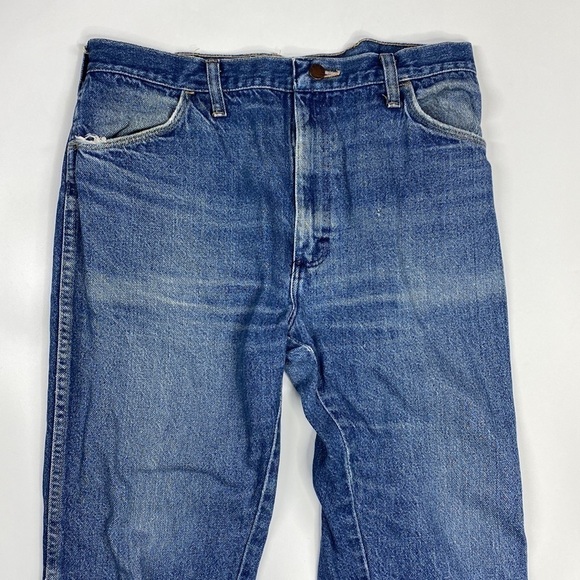 Vintage Rustler Denim Straight Leg Jeans Tag Size 36x30 - Picture 2 of 11